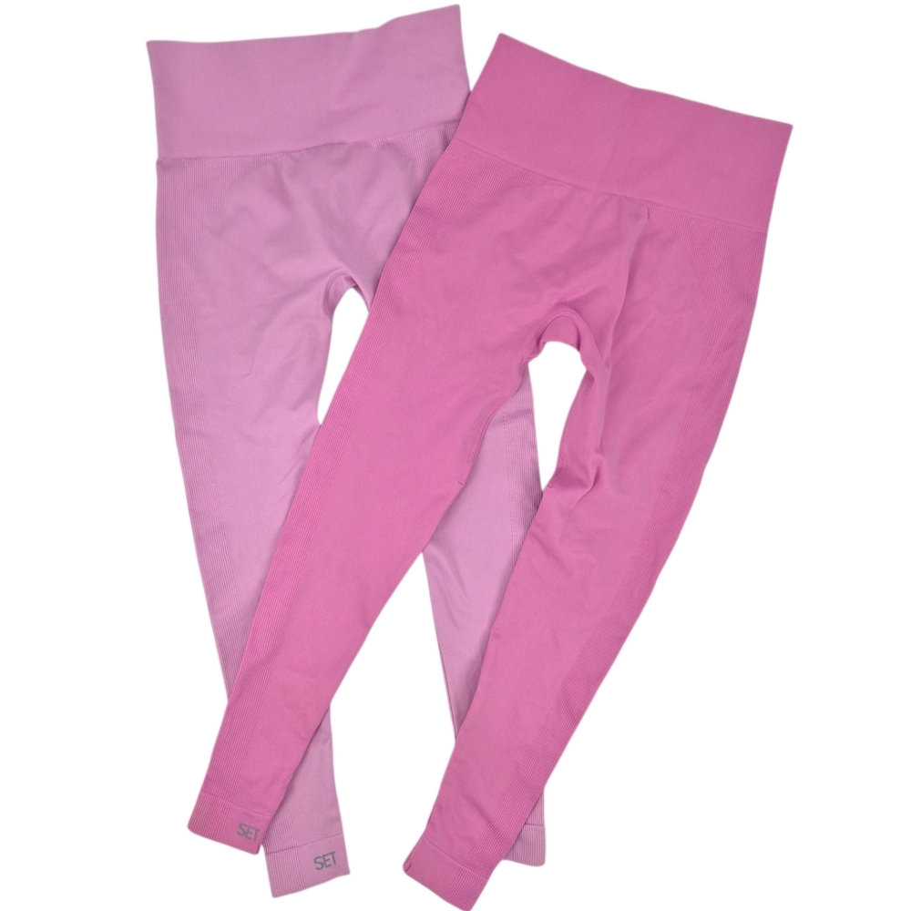 SETACTIVE Sculptflex Pink legging Bundle Size Medium‎